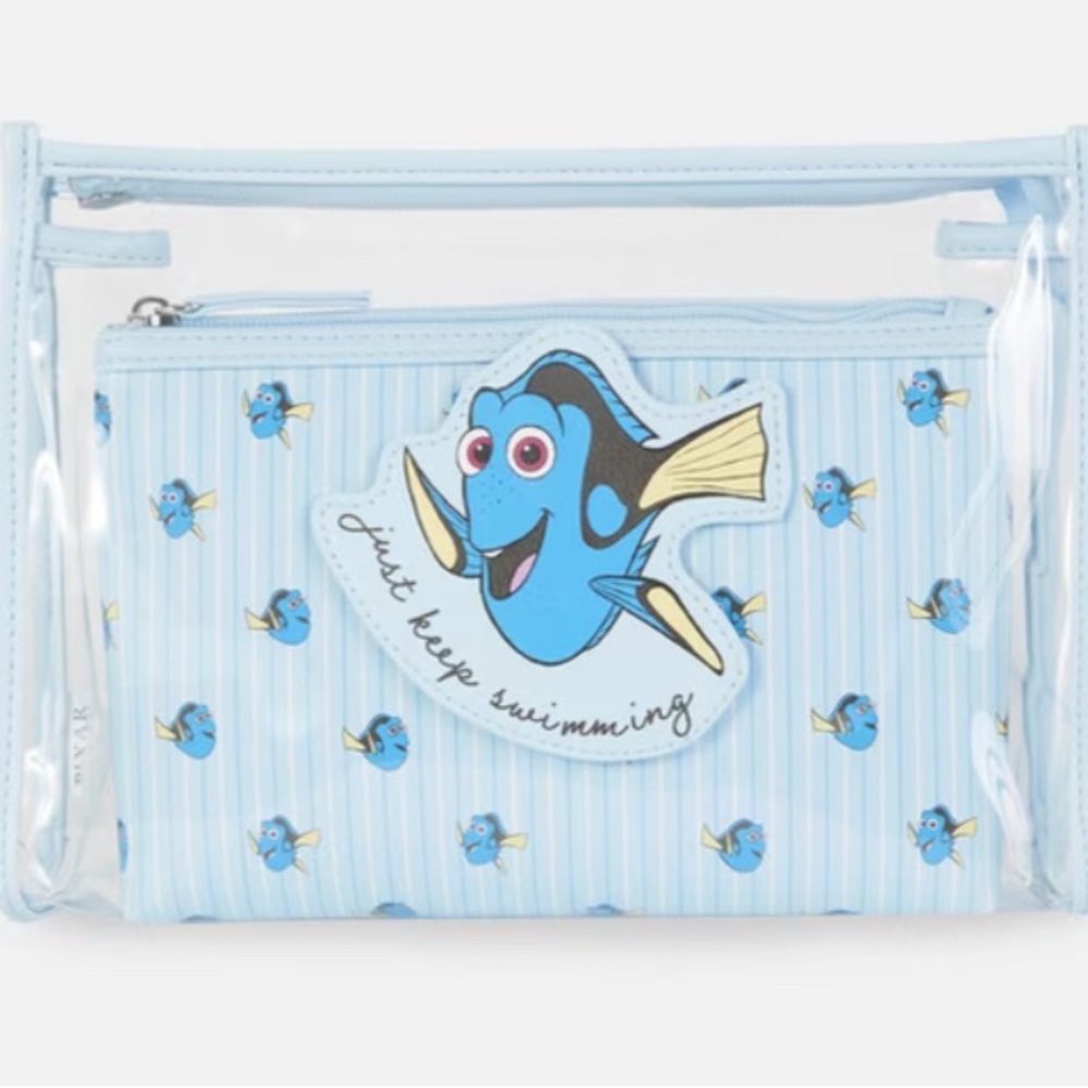 Primark Disney Dory 2-pc Cosmetic Bag
